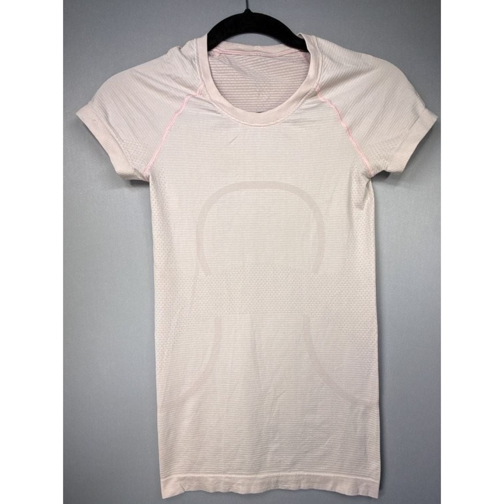 Lululemon Swiftly Tech Short Sleeve 2.0 Shirt, Strawberry Milkshake